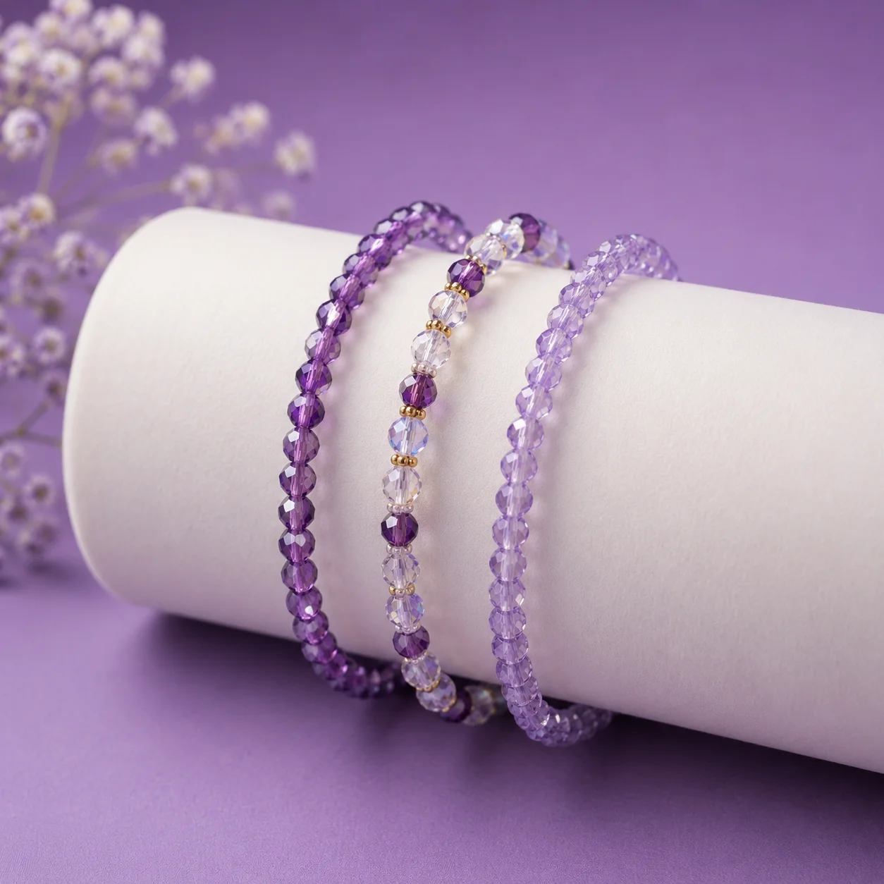 Beads & Crystal Bangles